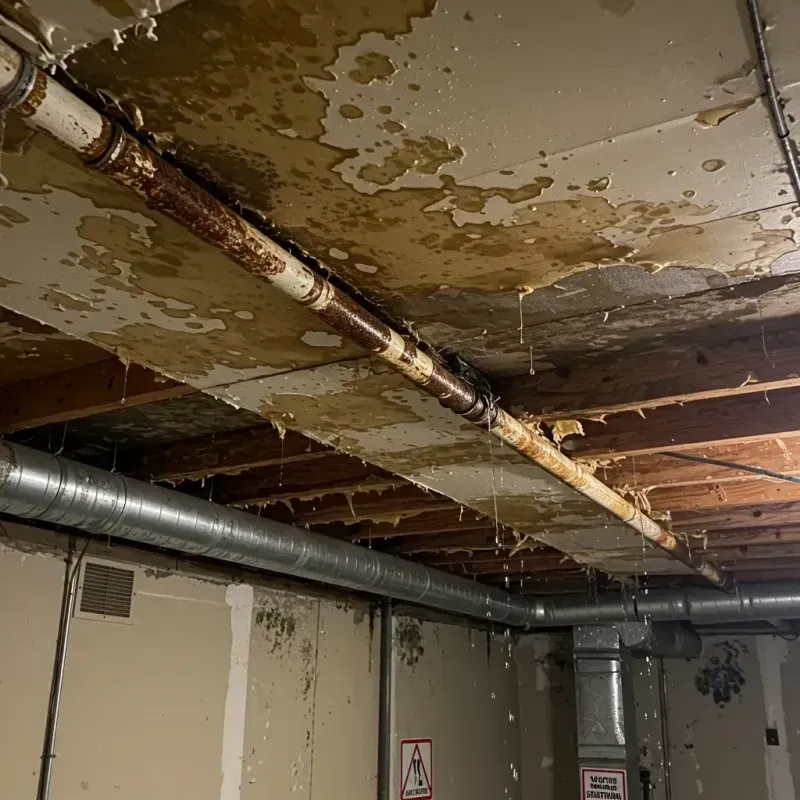 Ceiling Water Damage Repair in Wellington, OH