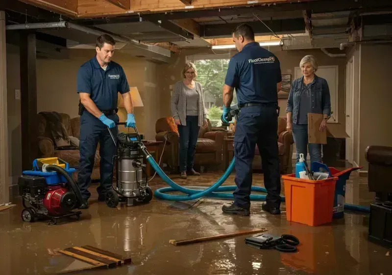 Basement Water Extraction and Removal Techniques process in Wellington, OH