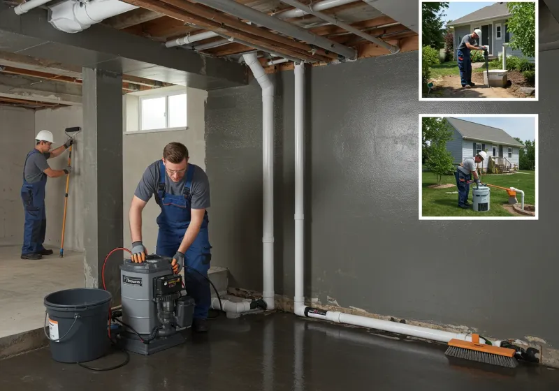 Basement Waterproofing and Flood Prevention process in Wellington, OH